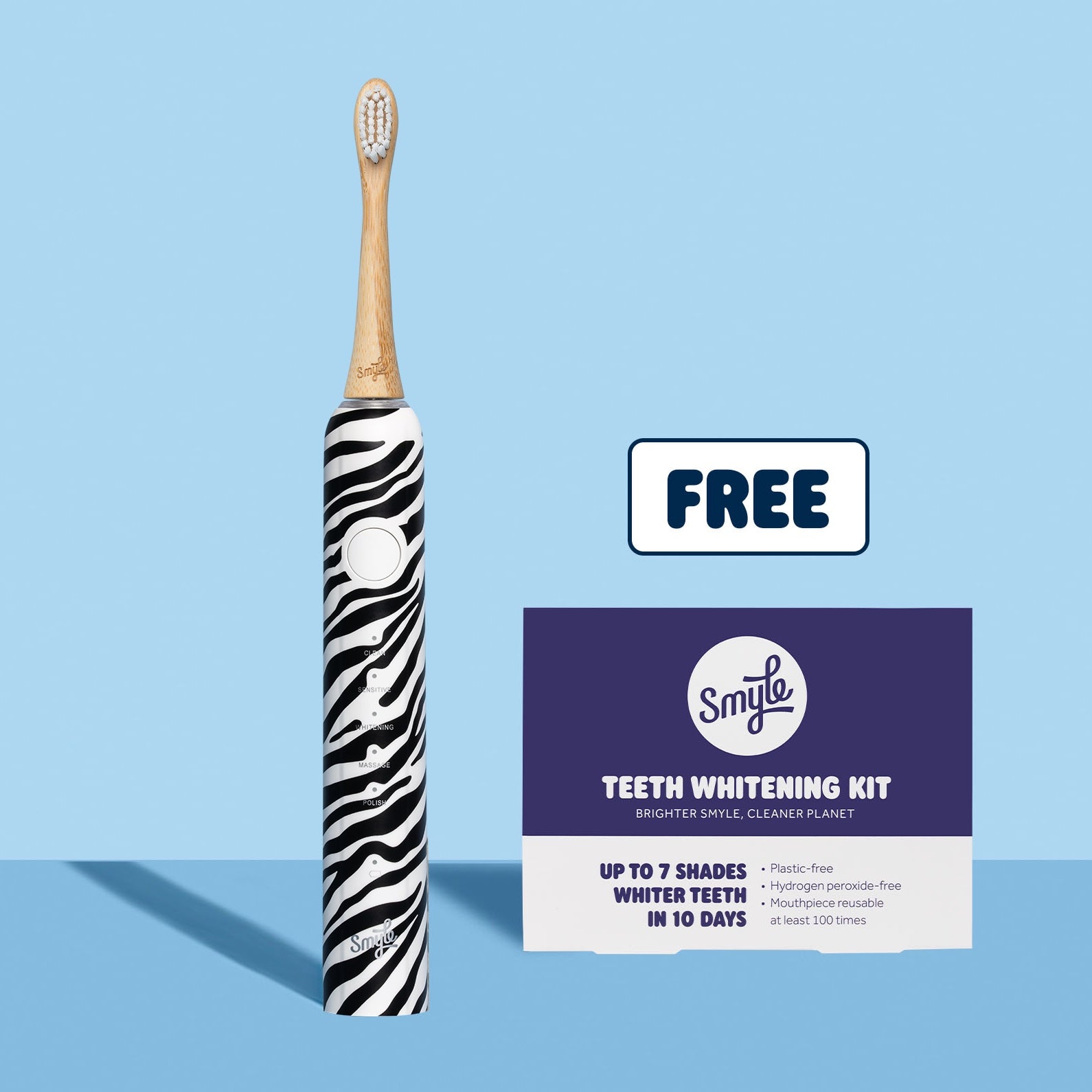 Bundle: E-Brush + Gratis Whitening-Set