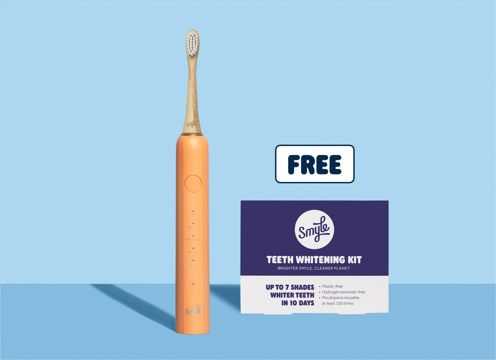 Bundle: E-Brush + Gratis Whitening-Set